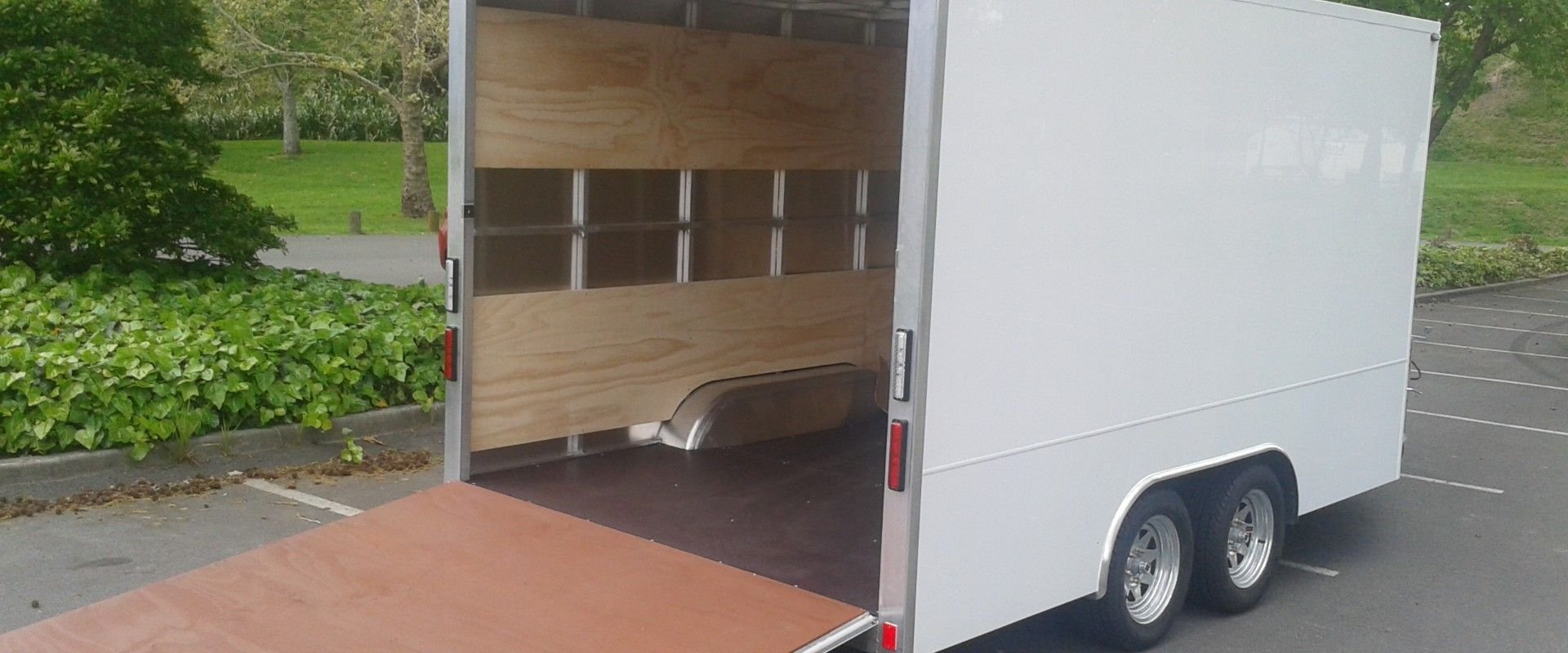 GFAB Trailers - Alloy Box Trailer -  ACM, 2500 GVM, tandem axle